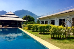 View from pool