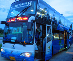 Autobus from Bangkok to Hua Hin