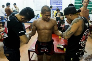 muay thai fighter